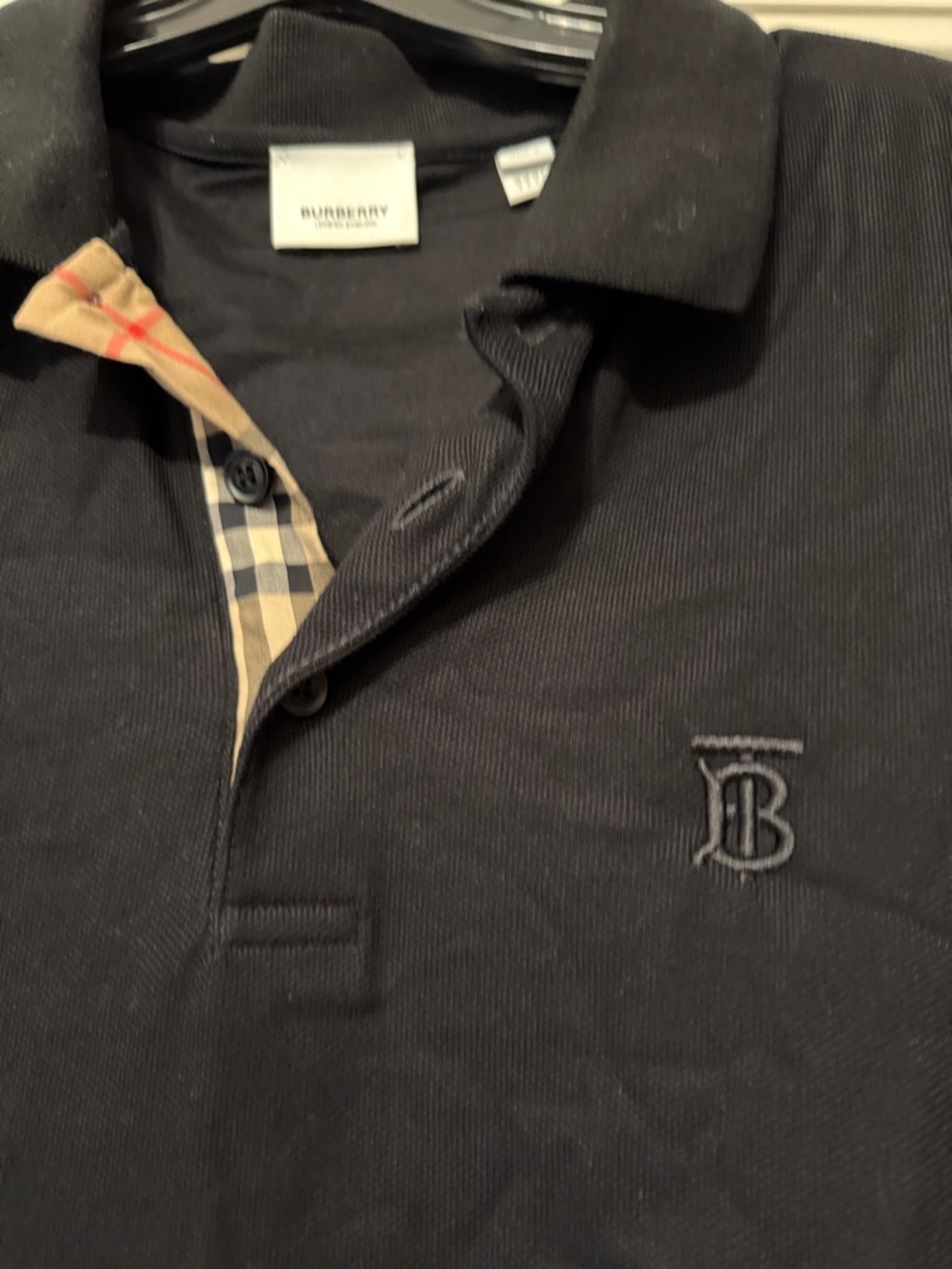 BNNW Burberry Men's Eddie Pique Polo Shirt - Picture 4 of 9